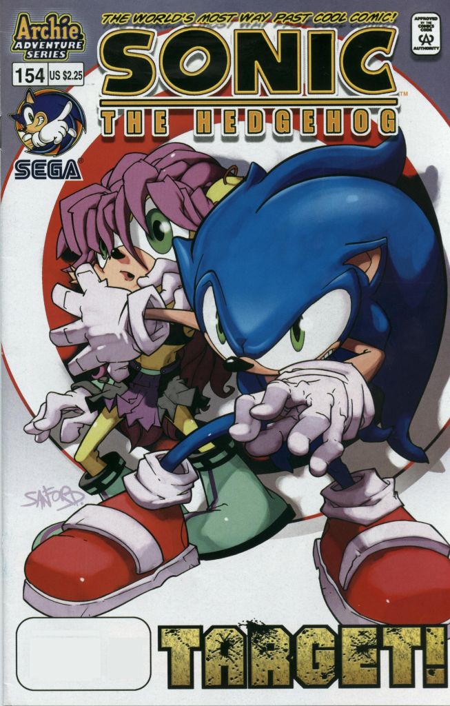 Sonic - Archie Adventure Series December 2005 Comic cover page